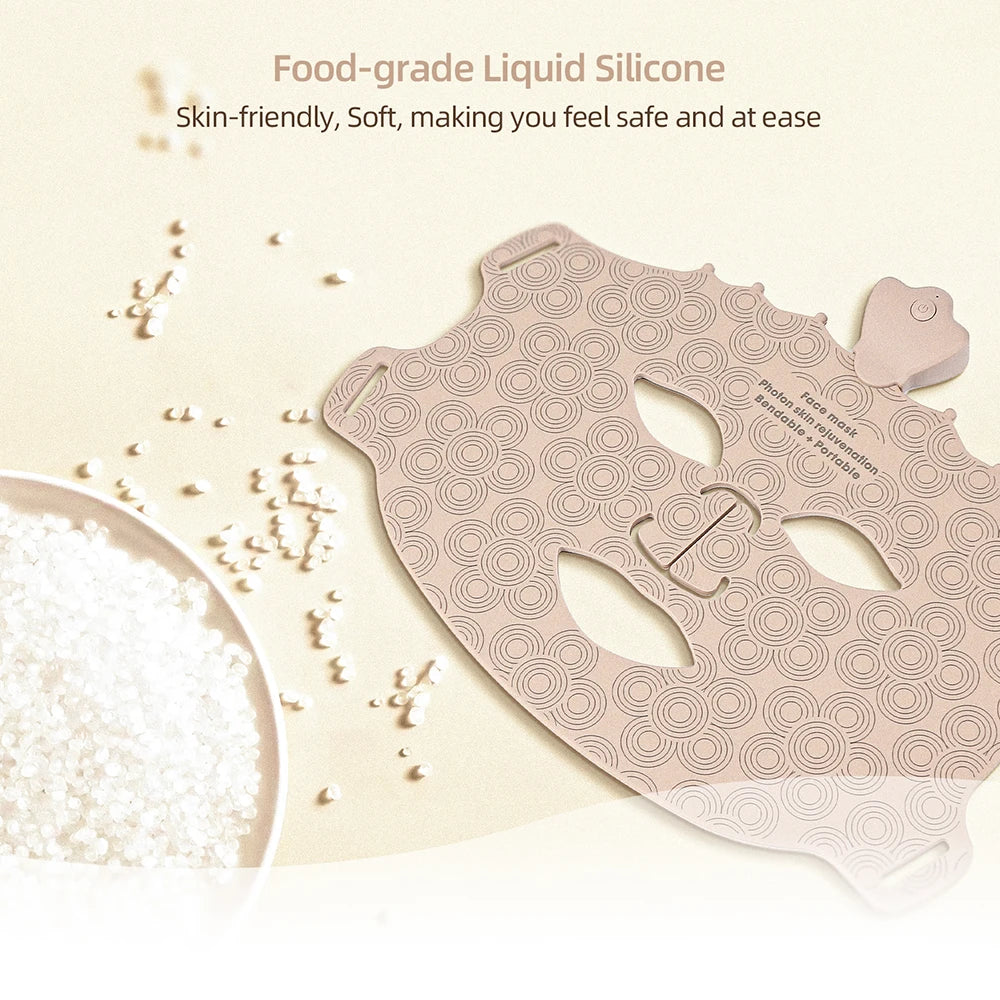 7 Colors Photon Silicone Face LED Mask