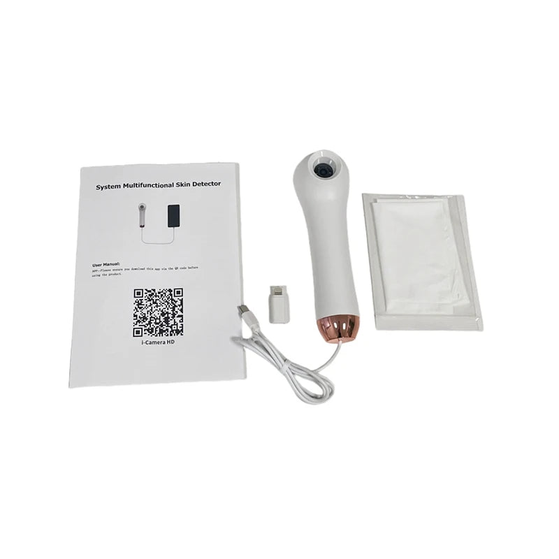 2025 HD Skin & Scalp Analyzer – Hair Follicle Detector with APP View (Non-Rechargeable)