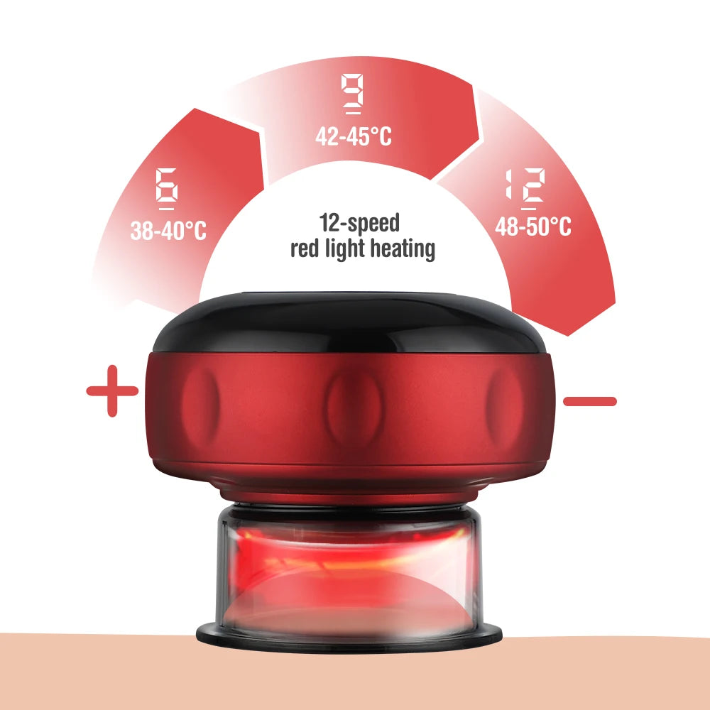 Smart Cupping Red Light Therapy Massager
