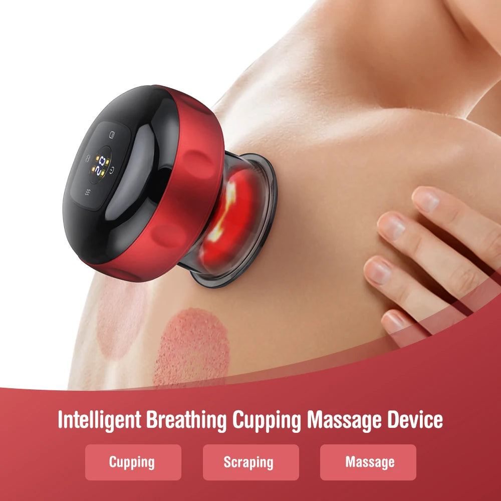 Smart Cupping Red Light Therapy Massager
