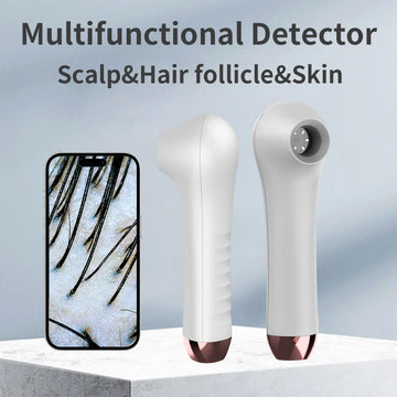 2025 HD Skin & Scalp Analyzer – Hair Follicle Detector with APP View (Non-Rechargeable)