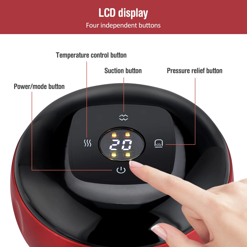 Smart Cupping Red Light Therapy Massager