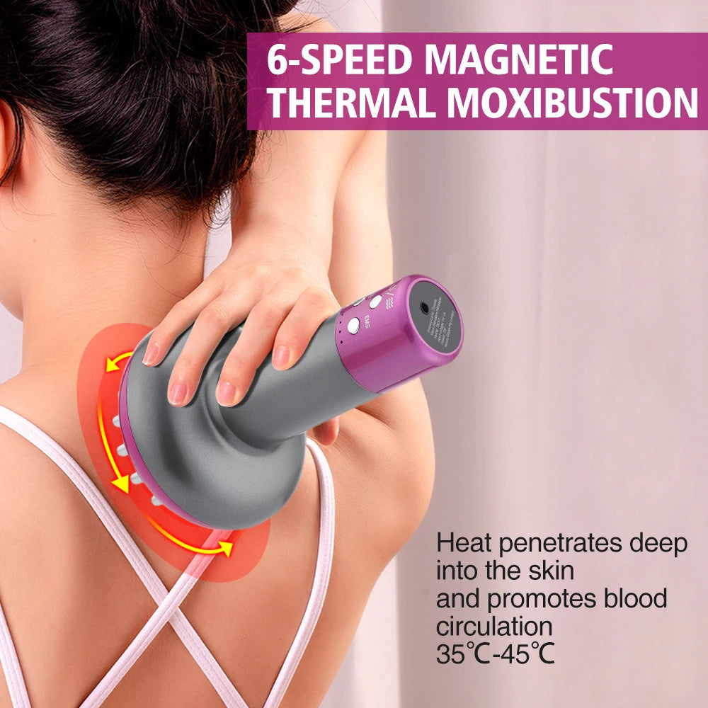 Heating Meridian Guasha Massager