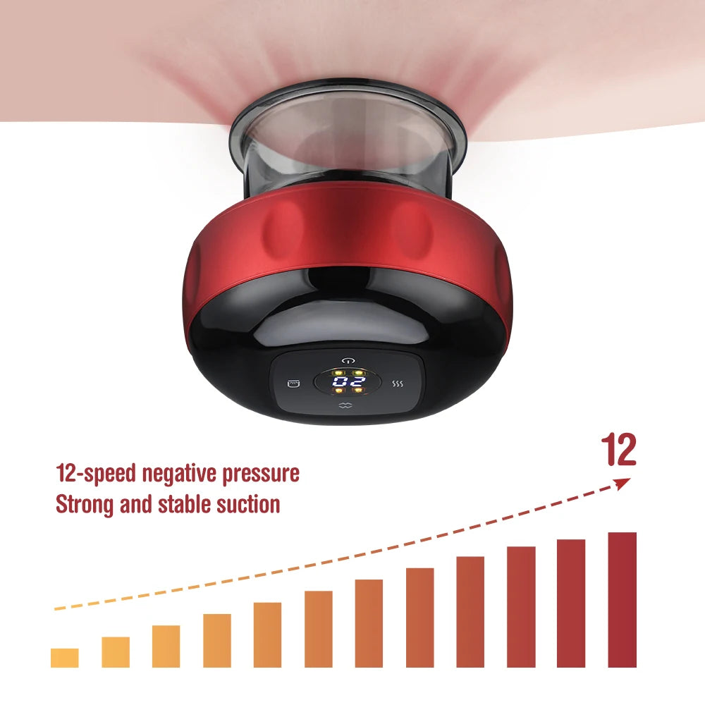 Smart Cupping Red Light Therapy Massager