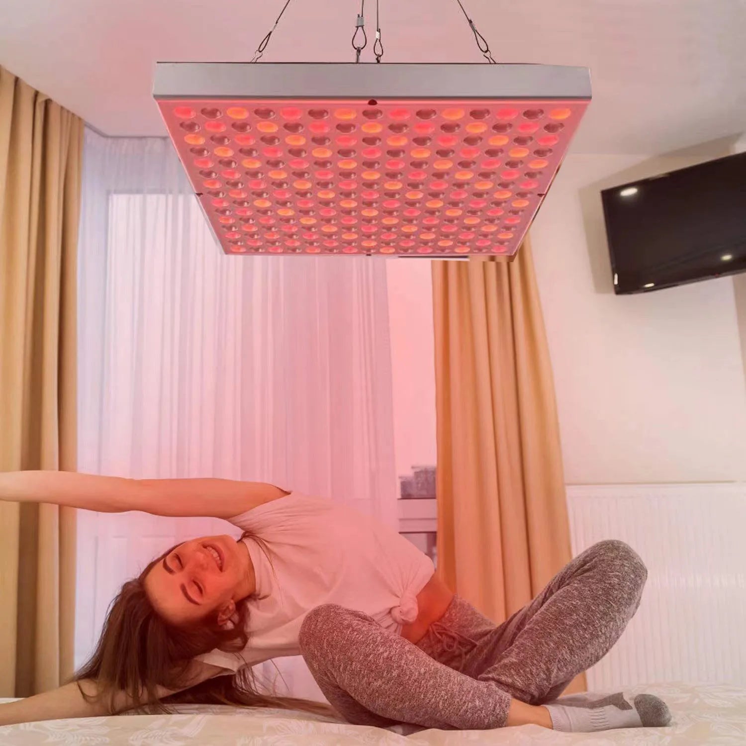 LED Anti-Aging Red Panel Light
